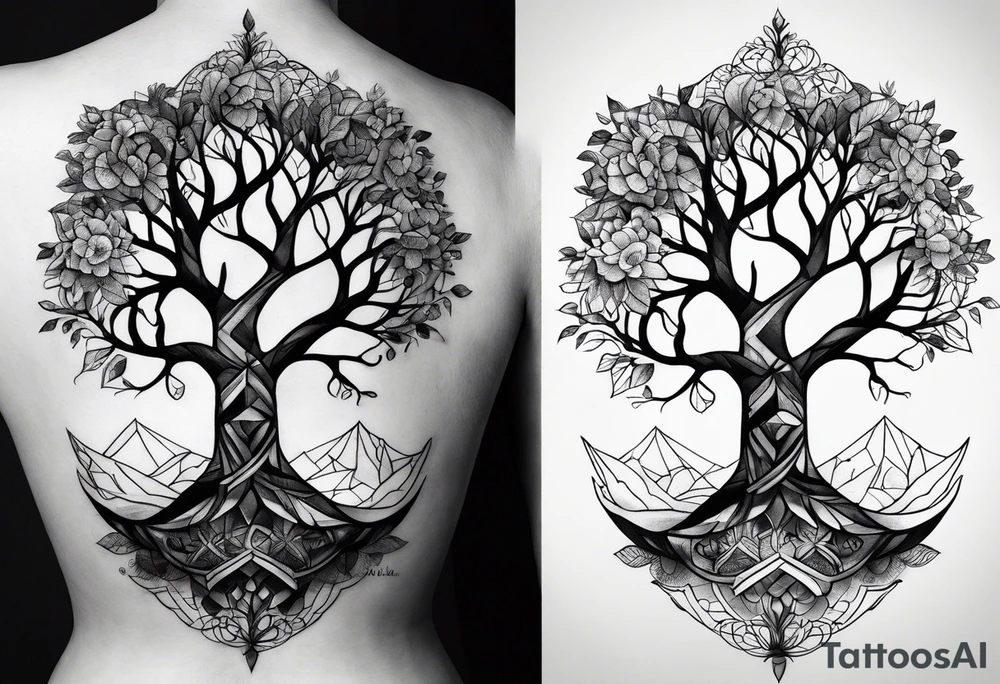 "tree of life" tattoo idea