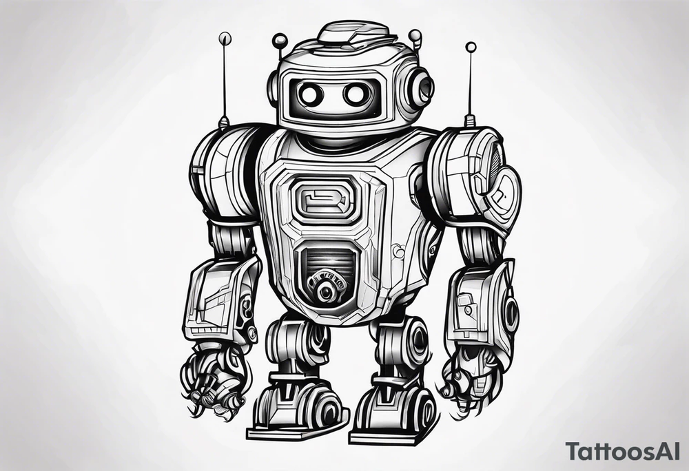 ROBOT tattoo idea