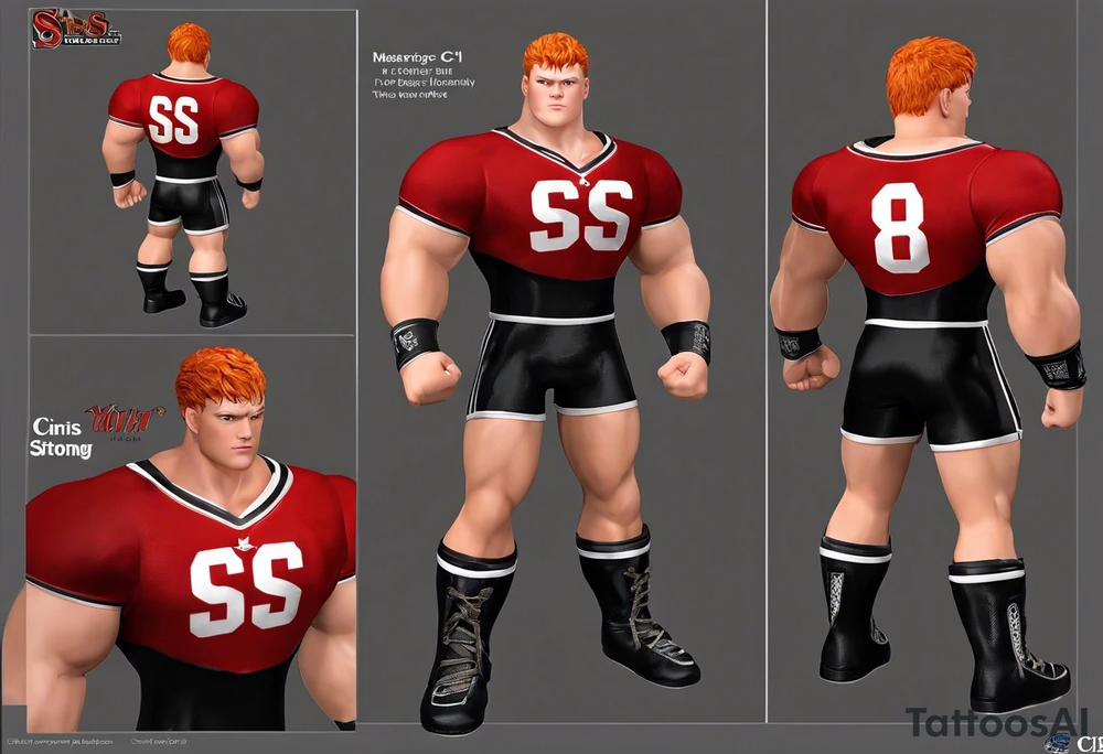 S. S is for my oldest son he’s strong he loves football he is fiercely loyal and a red head so a little hot headed too in great shape too.
C. Cis for my 18 year old state wrestler who is strong and independent.  Curious and definite at the same time.  Not afraid of any situation.
H. H is for my 13 year old daughter who is a lover but gaurded, stubborn and loyal.  Beautiful tall dark collection with beautiful hair and always perfect nail.
J. J is for my 11 year old boy! He’s hilarious makes everyone laugh.  The life of the party, strong going to be big like his dad!

All that with my initials above it BJB. tattoo idea