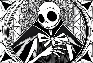 Nightmare before Christmas poor jack tattoo idea