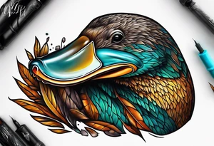 platypus tattoo idea