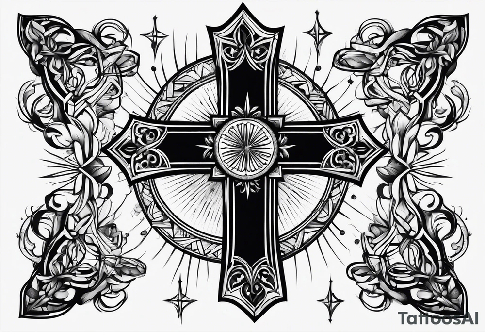 Cross tattoo idea