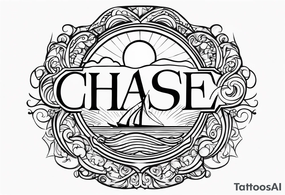 Chase and a sun tattoo idea