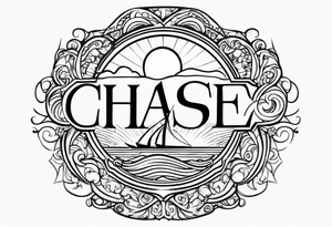 Chase and a sun tattoo idea