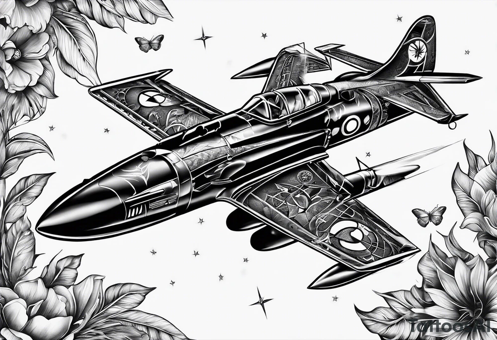 Space Mann schöne Zukunft tattoo idea