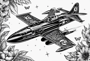 Space Mann schöne Zukunft tattoo idea