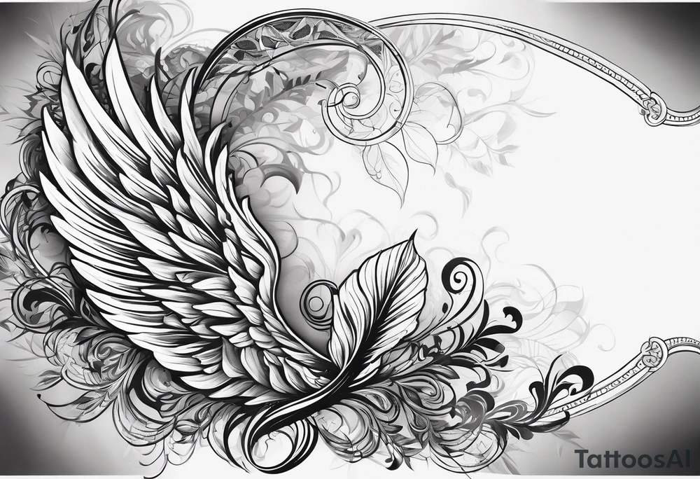 DNA helix 
leaf
cloud
angel wing tattoo idea