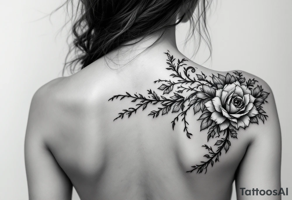 something very sexy and sick but beautiful covers the whole back tattoo idea
