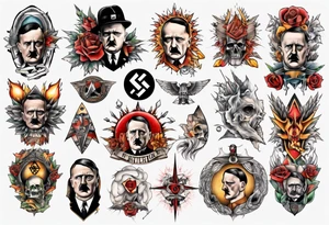 Hitler tattoo idea