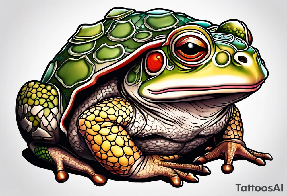 Jiraiya toad tattoo idea