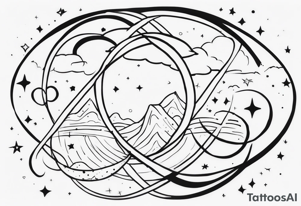 With all my heart and all my soul to the end of the universe To infinity and beyond tattoo idea