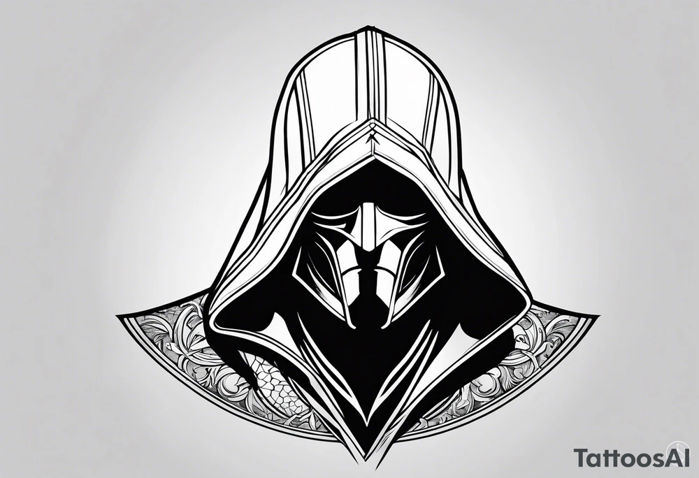 assassin creed logo shoulder tattoo tattoo idea