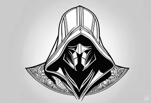 assassin creed logo shoulder tattoo tattoo idea