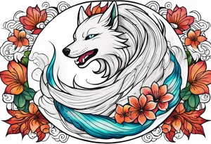ninetales alola tattoo idea