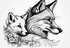little prince and the fox tattoo idea