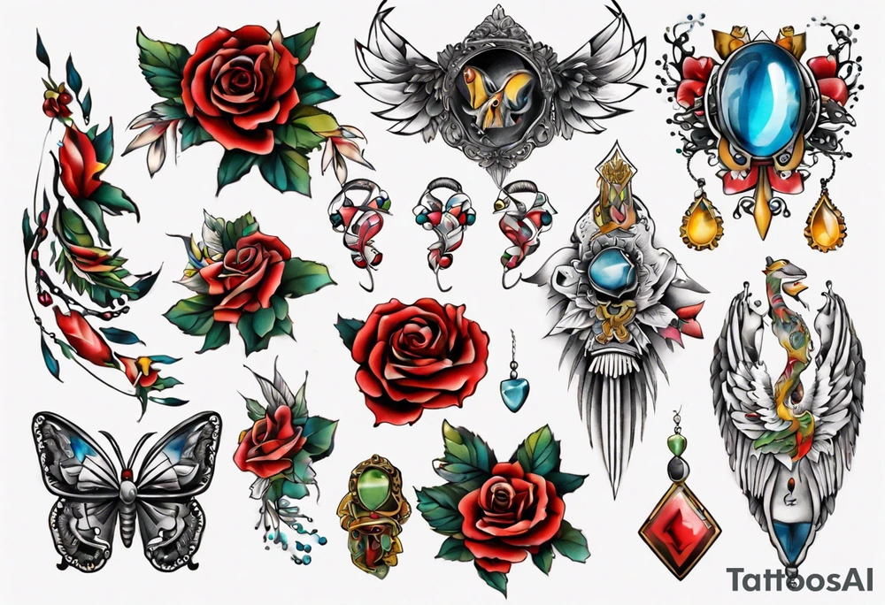 berlin,  hanna, schmuck , strumpfband tattoo idea