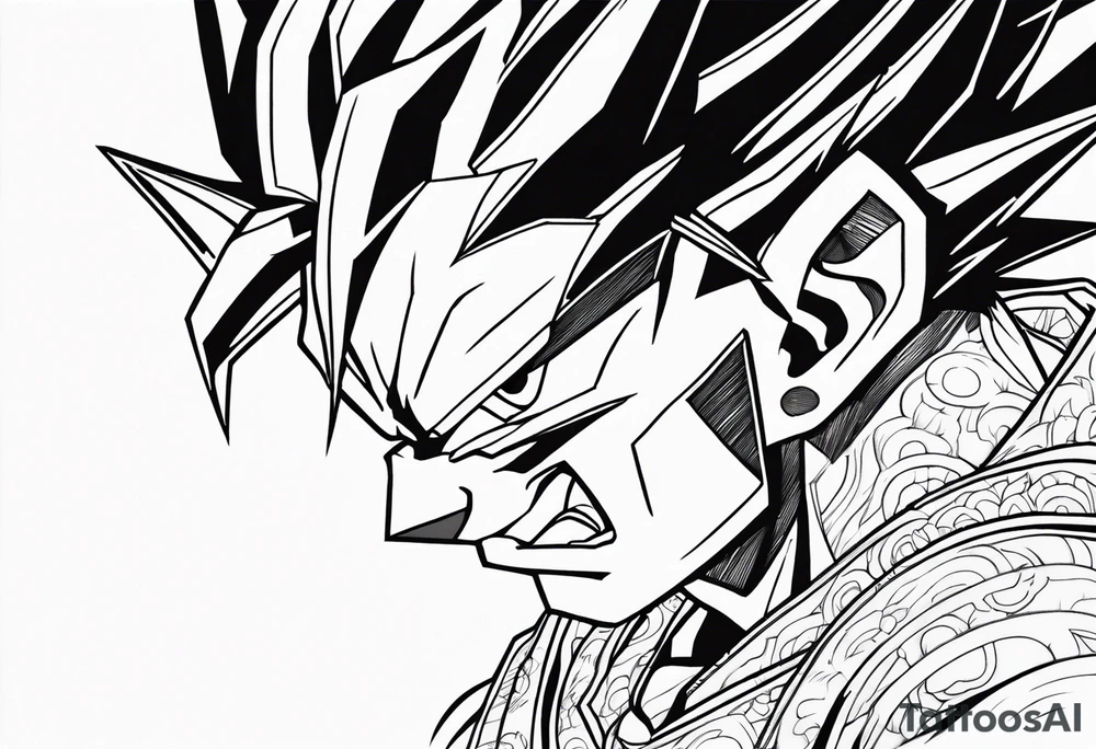 dragonball z tattoo idea
