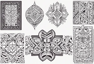 slavic patterns tattoo idea