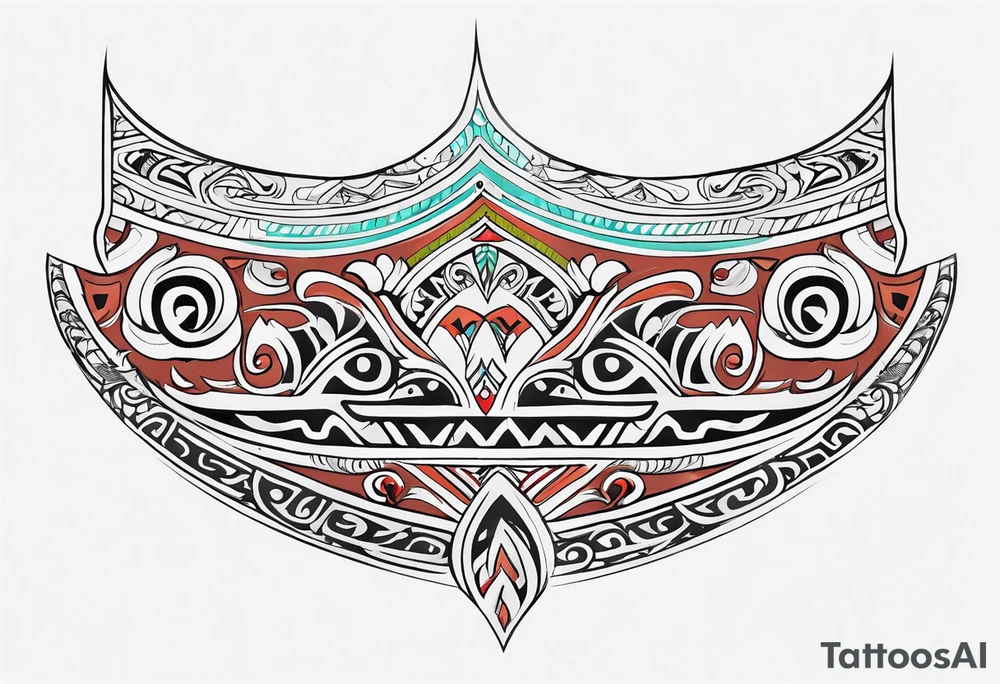 maori tribal  neck tattoo tattoo idea