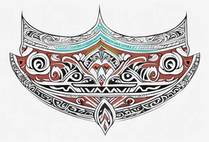maori tribal  neck tattoo tattoo idea