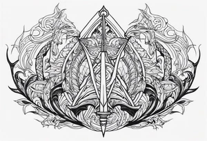 Trident tattoo idea