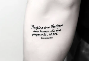 76 2323 proverbs 18:24 writing in gang tattoo idea