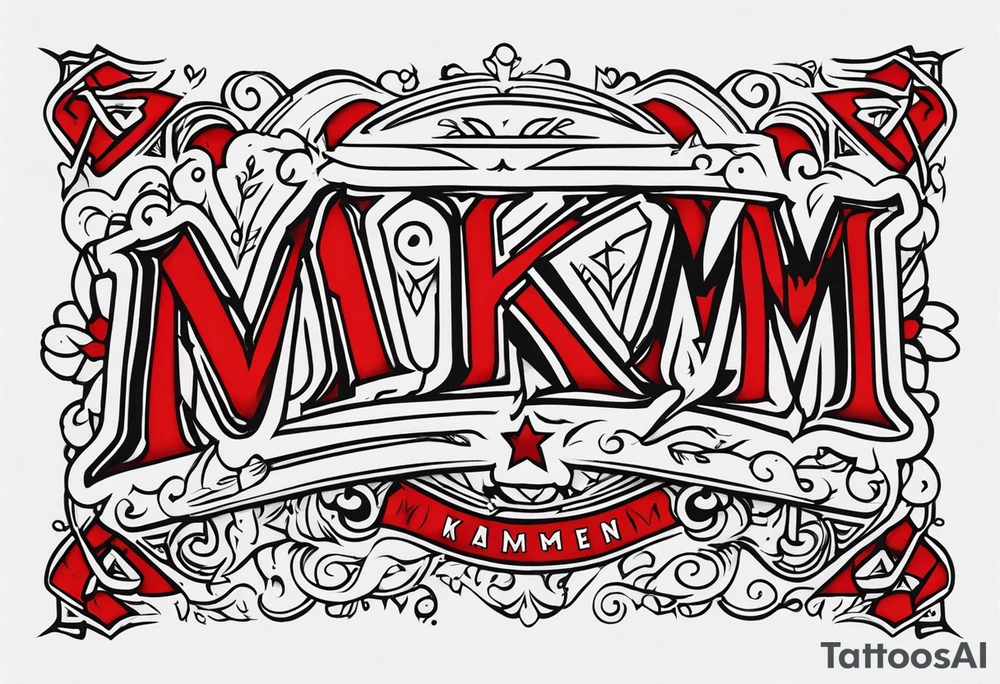 MKM tattoo idea