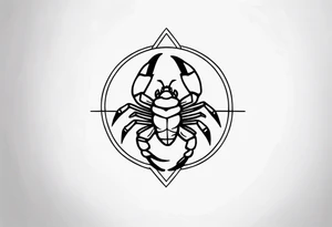 scorpio tattoo idea