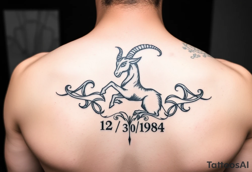 Capricorn 12/30/1984 tattoo idea