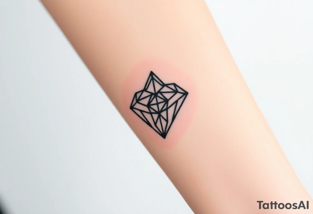 diamond tattoo idea