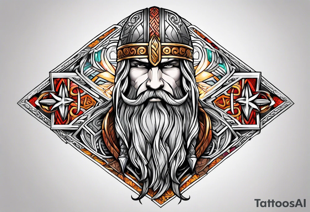 Viking tattoo idea