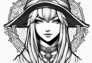Beatrix from Final Fantasy 9 tattoo idea