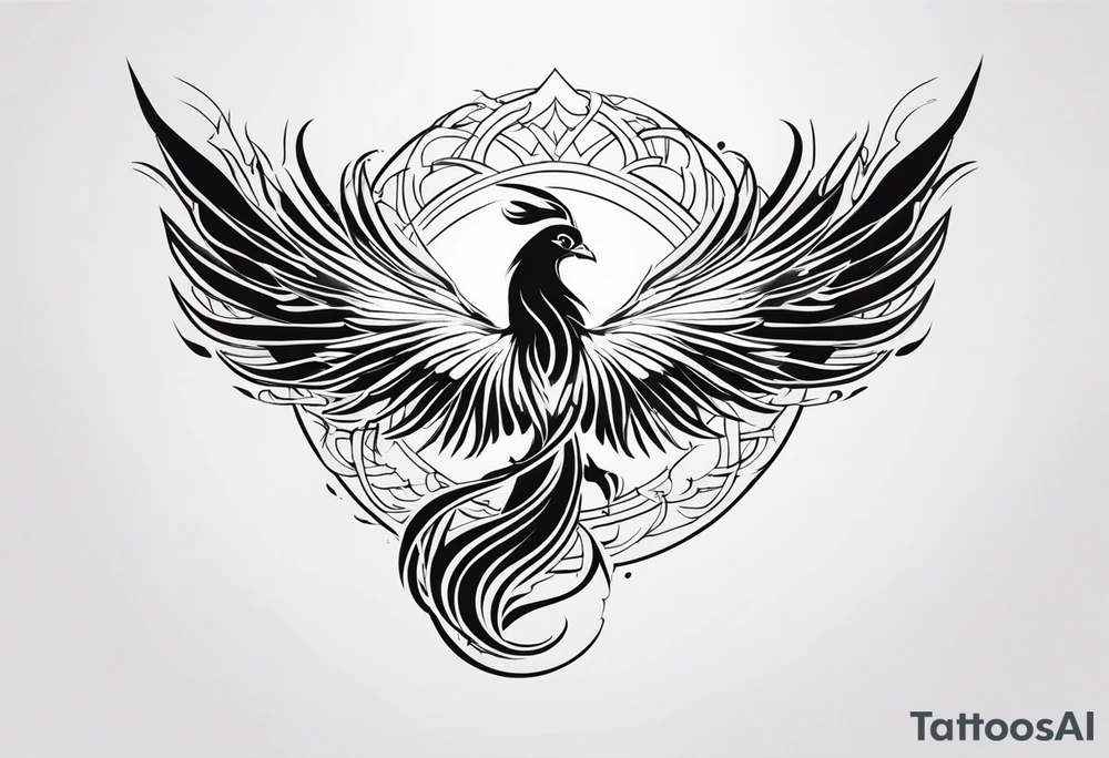 phoenix tattoo idea