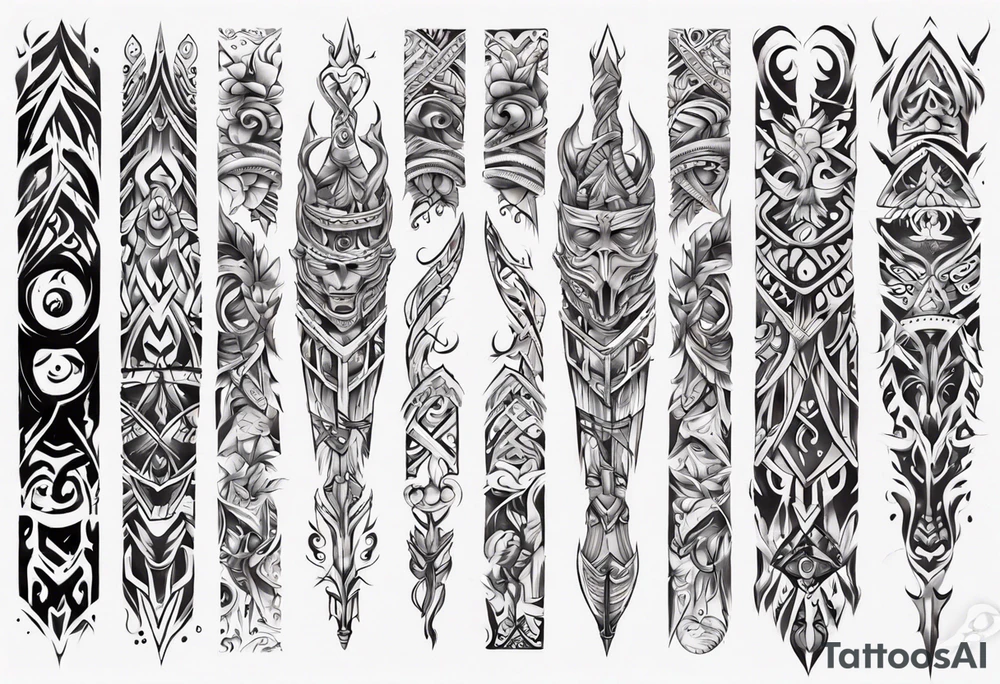 arm sleeve tattoo tattoo idea