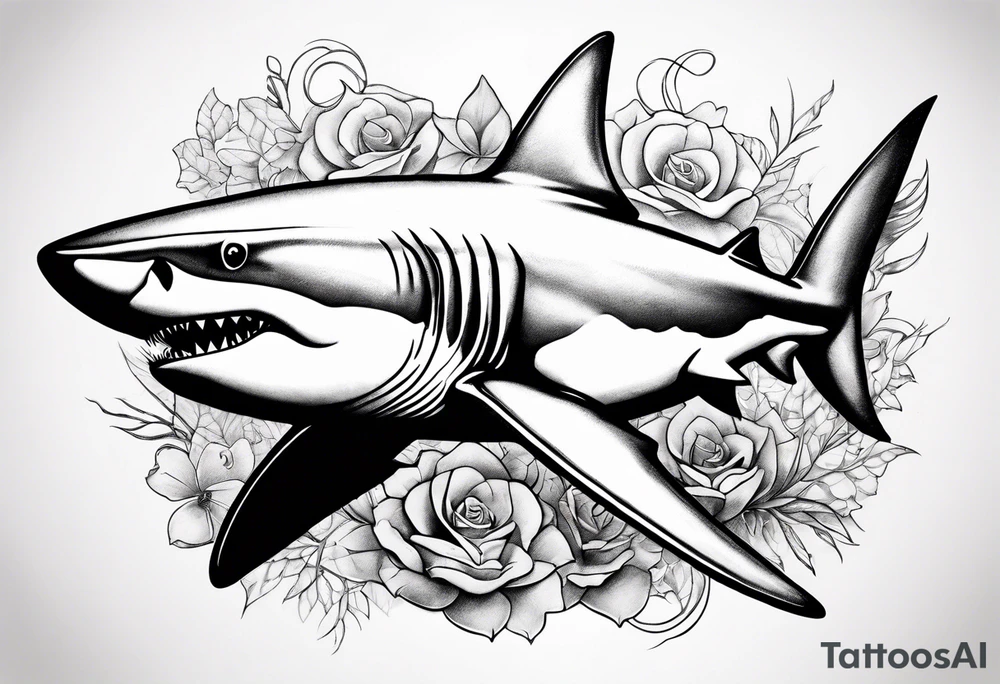 Shark tattoo idea