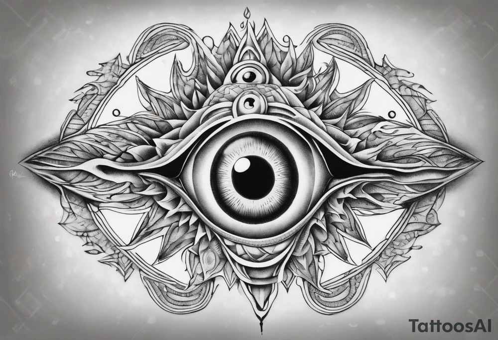 Tool third eye art tattoo idea