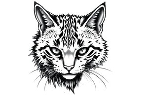 alley cat pixelated pc game tattoo idea