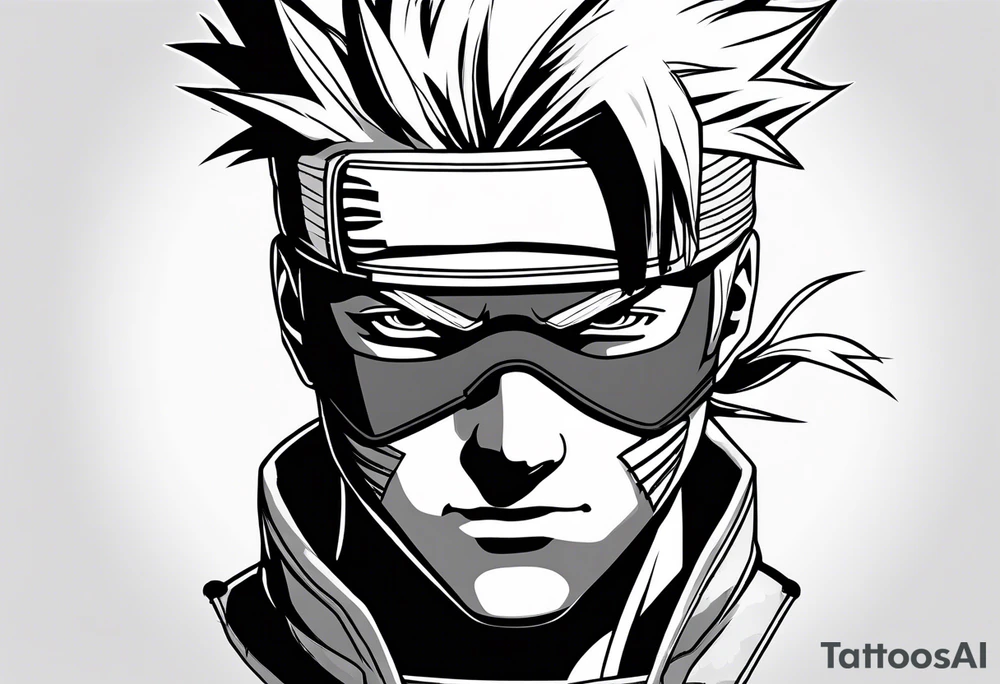 kakashi tattoo idea