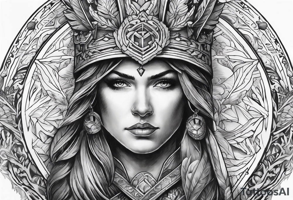 Helm of Awe tattoo idea