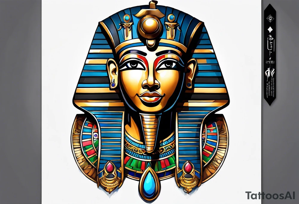egypt gods tatto tattoo idea