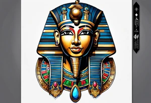 egypt gods tatto tattoo idea