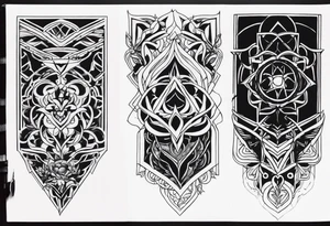 let the impulse to love and the instinct to kill entangle to one tattoo idea