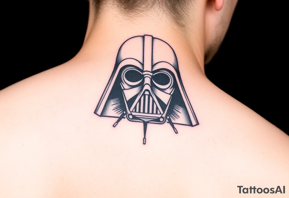 Star wars  minimalistik tattoo idea