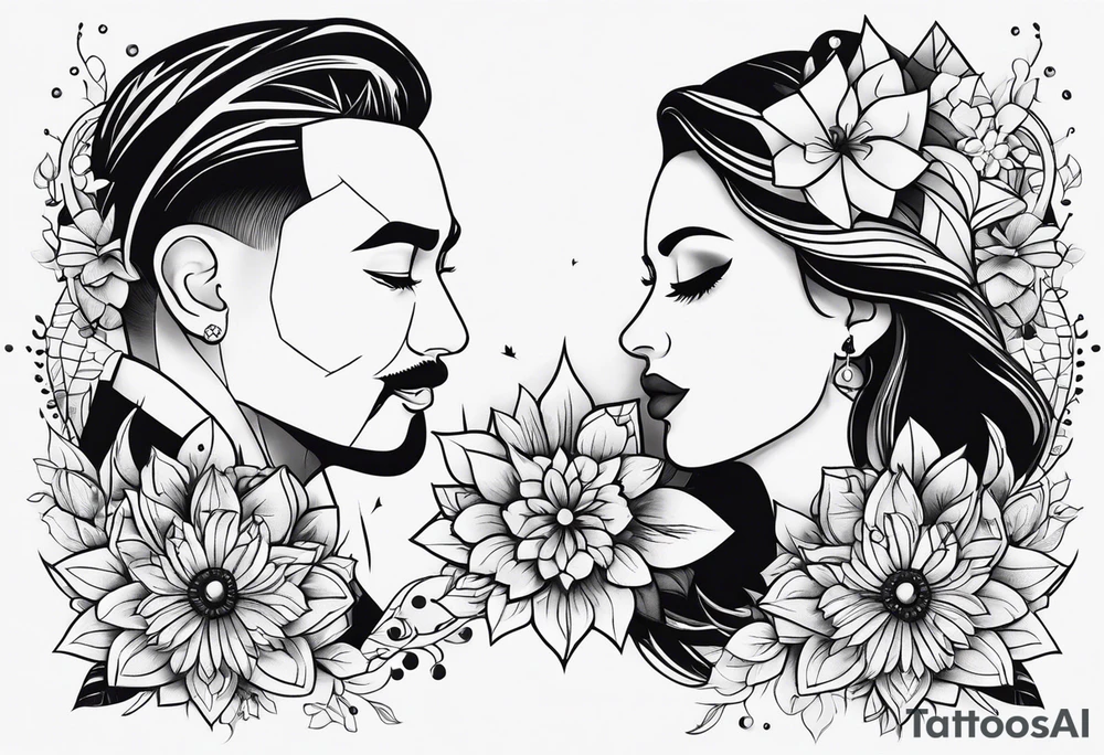 Tattoo about my mom and dad and sister tattoo idea