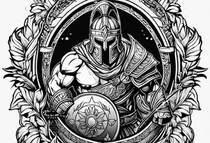 Spartan Warrior tattoo idea