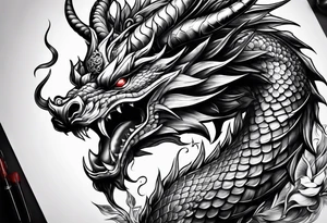 Taurus dragon tattoo idea