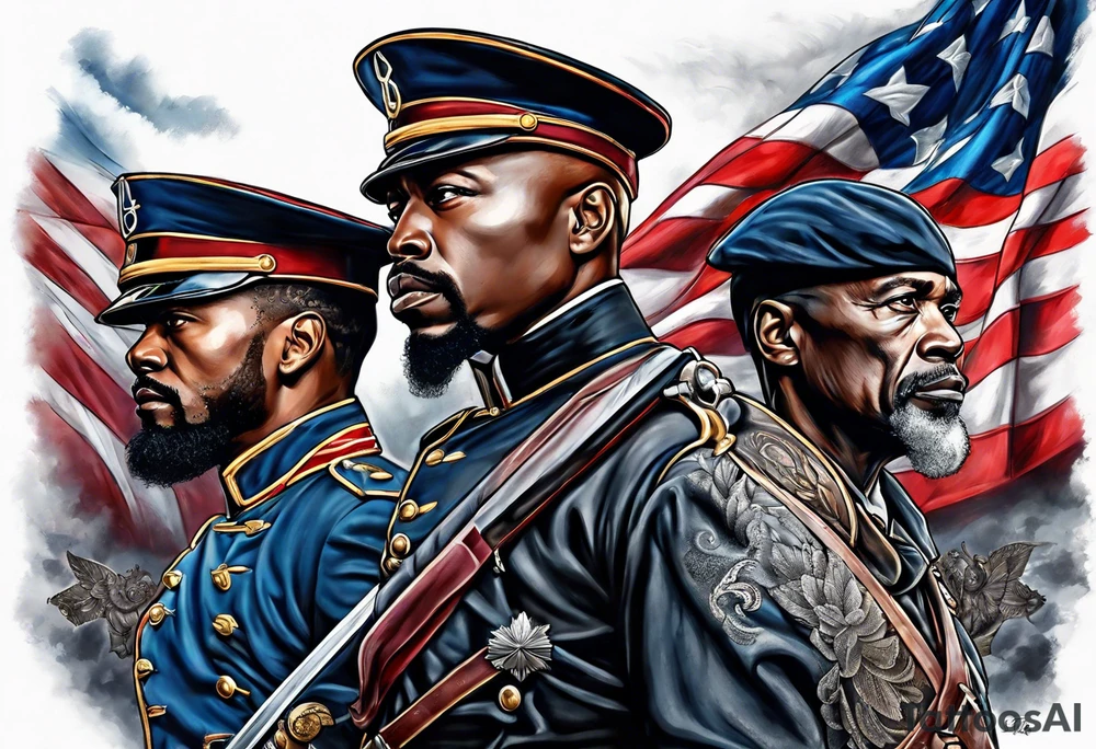 black history, civil war tattoo idea