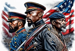 black history, civil war tattoo idea