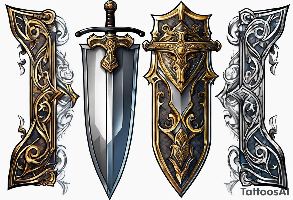 Sword tattoo idea