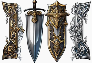Sword tattoo idea